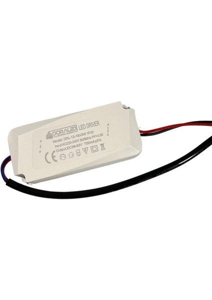 12-18X3W 700MA 36-63V Power LED Driver IP20 Power LED Sürücü