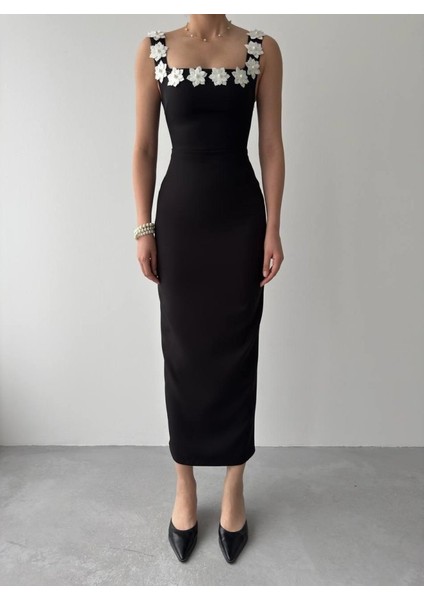 Mıng Çiçek Detaylı Elbise fiyatları