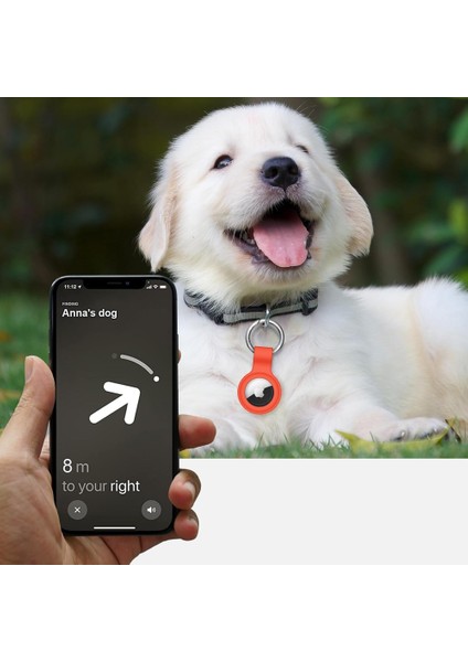 Apple Airtag Uyumlu Silikon Koruyucu Anahtarlık Arkası Kapalı Düşmez Yıkanabilir fırsatları