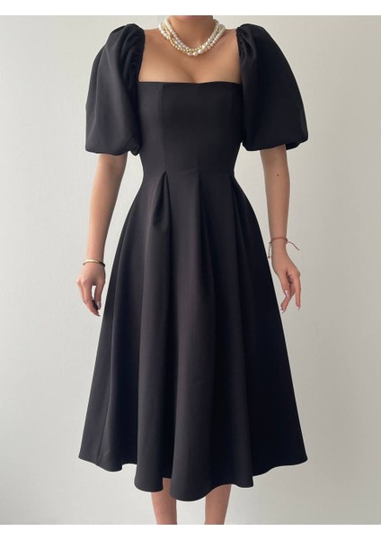 Benjamin Çan Etekli Midi Boy Elbise fiyatları