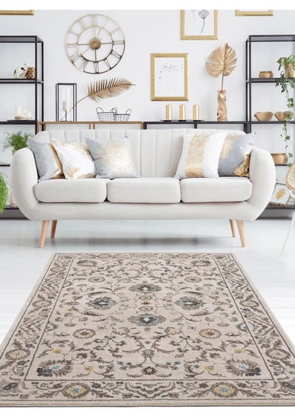 Safir Modern Salon ve Oturma Odası Halısı - Gri