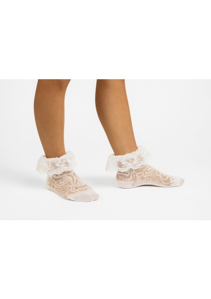 Tüllü Okul Çorabı 2 modelleri