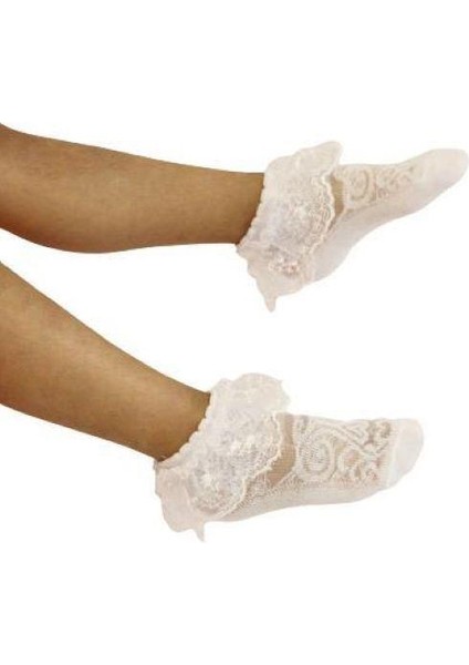 Tüllü Okul Çorabı 2 fırsatları