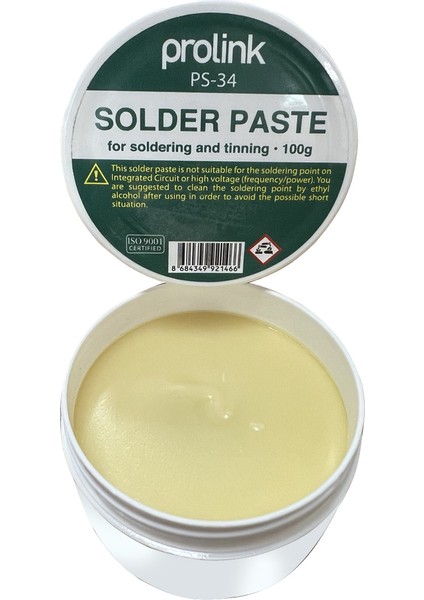 Lehim Pastası 100GR Prolink Ps-34 R35