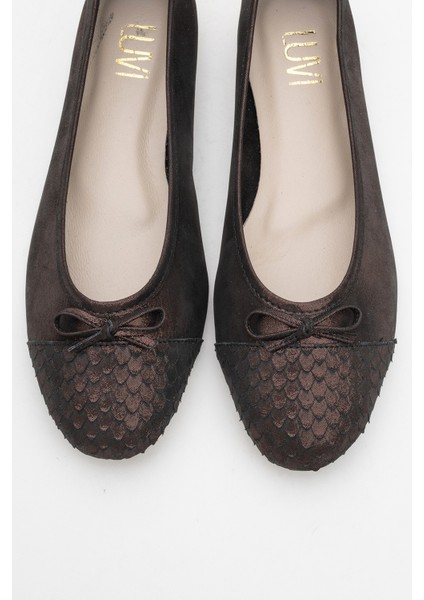 02 Bakır Simli Hakiki Deri Kadın Babet Ayakkabı fiyatları