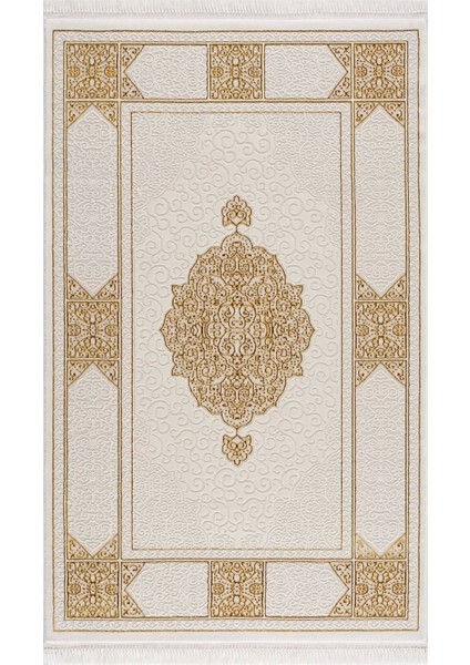 Efsun Modern Salon ve Oturma Odası Halısı - Krem Gold fiyatları