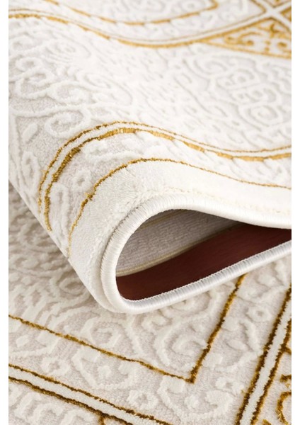 Efsun Modern Salon ve Oturma Odası Halısı - Krem Gold modelleri