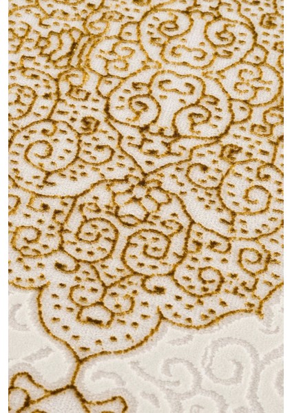 Efsun Modern Salon ve Oturma Odası Halısı - Krem Gold indirimleri
