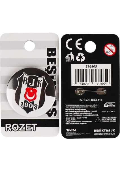 Timon Beşiktaş Rozet 1 Adet (596805)