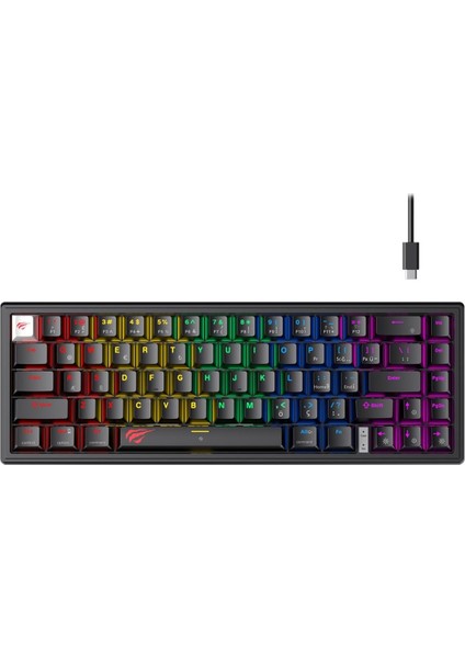 Gamenote KB874L Mekanik Red Switch Gaming %60 Klavye - Red Switch
