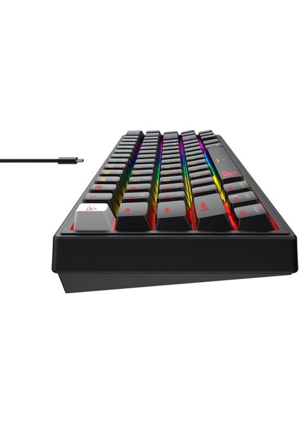 Gamenote KB874L Mekanik Red Switch Gaming %60 Klavye - Red Switch