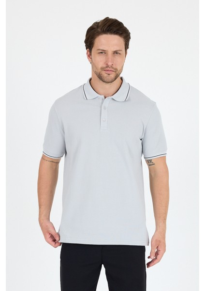 Erkek Polo Yaka Kısa Kollu T-Shirt – %95 Pamuk %5 Elastan – Esnek, Şık ve Rahat Erkek Tişört 0039