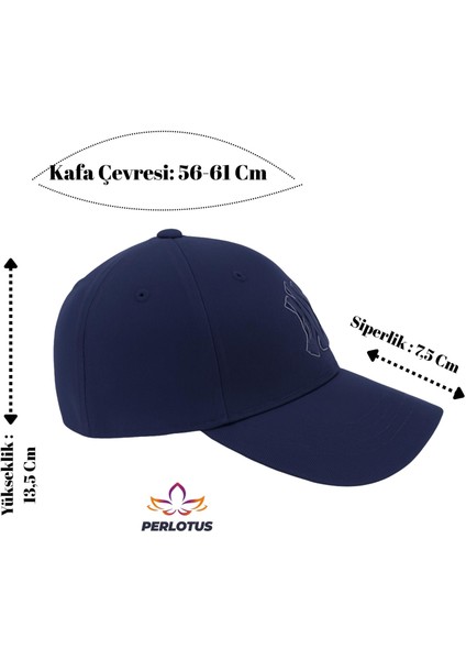 Ny Nakış Logolu Spor Beyzbol Şapkası Erkek Unisex Ayarlanabilir Metal Tokalı Kep fırsatları