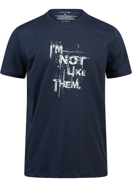 Alex Baskılı Erkek Sıfır Yaka T-Shirt 035