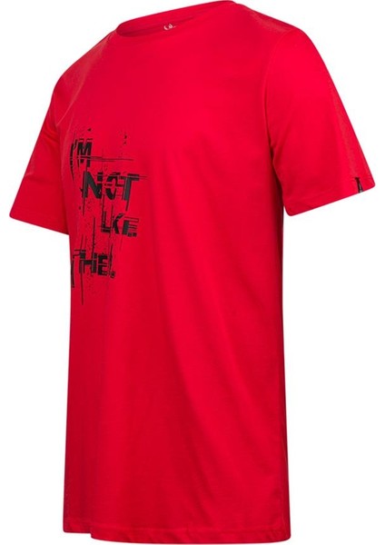 Alex Baskılı Erkek Sıfır Yaka T-Shirt 035