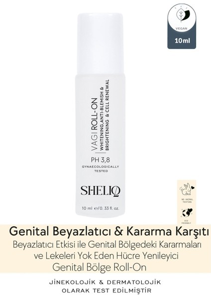 Genital Bölge Beyazlatıcı, Leke ve Kararma Giderici 10 ml Mango & Passion Fruits Intim Roll-On