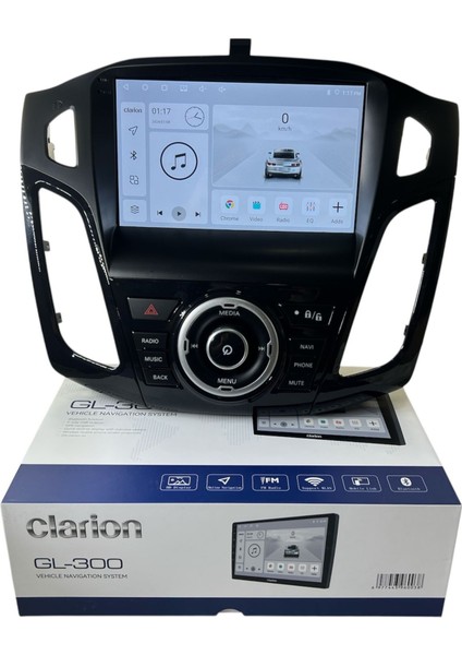 Ford Focus 3-3.5 Siyah Clarion 4-64 Tam Profesyonel Oem Multimedia (Orj)