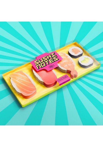 Sushi Bento Sticky Not Kağıdı ve Page Marker Seti fırsatları
