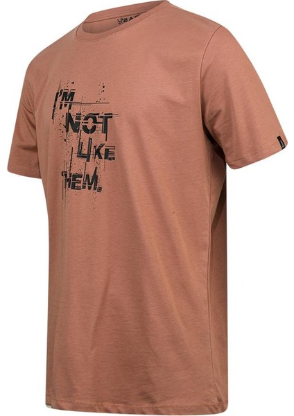 Alex Baskılı Erkek Sıfır Yaka T-Shirt 035