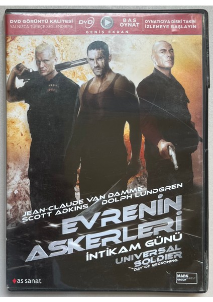 Evrenin Askerleri Intikam Günü DVD (Orijinal Dönem Baskı Dvd)
