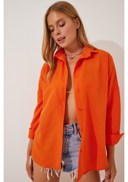 Oversize Basic Gömlek