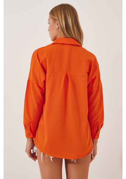 Oversize Basic Gömlek