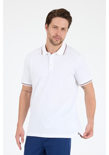 Erkek Polo Yaka Kısa Kollu T-Shirt – %95 Pamuk %5 Elastan – Esnek, Şık ve Rahat Erkek Tişört 0039 fırsatları
