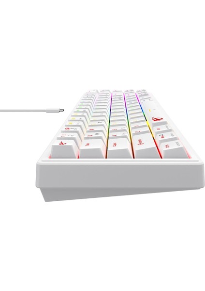 Gamenote KB874L Mekanik Red Switch Gaming %60 Klavye - Red Switch fırsatları