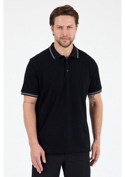 Erkek Polo Yaka Kısa Kollu T-Shirt – %95 Pamuk %5 Elastan – Esnek, Şık ve Rahat Erkek Tişört 0039