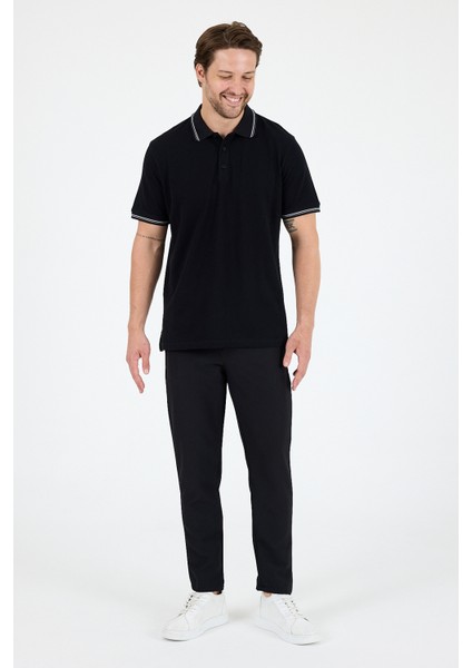 Erkek Polo Yaka Kısa Kollu T-Shirt – %95 Pamuk %5 Elastan – Esnek, Şık ve Rahat Erkek Tişört 0039 fiyatları