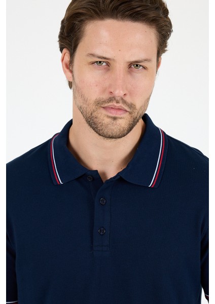 Erkek Polo Yaka Kısa Kollu T-Shirt – %95 Pamuk %5 Elastan – Esnek, Şık ve Rahat Erkek Tişört 0039 fırsatları