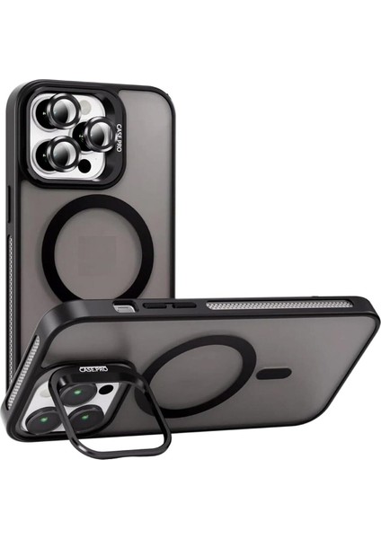 Iphone 13 Pro Max Magsafe Destekli Sert Silikon Kılıf