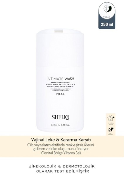 Genital Bölge Beyazlatıcı, Leke ve Kararma Giderici 250 ml Mango & Passion Fruits Intim Yıkama Jeli