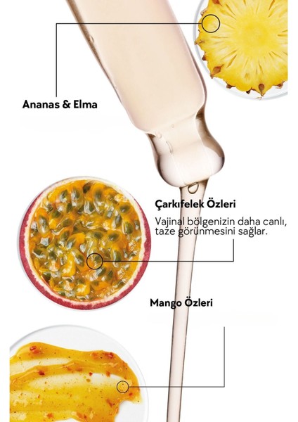 Genital Bölge Beyazlatıcı, Leke ve Kararma Giderici 250 ml Mango & Passion Fruits Intim Yıkama Jeli