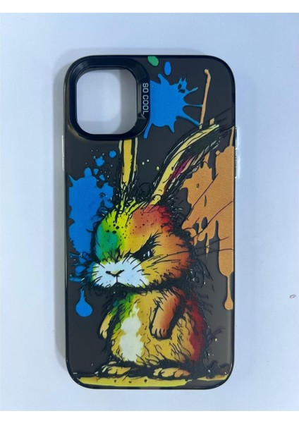 Iphone 11 Hayvan Baskılı Sert Silikon Kılıf