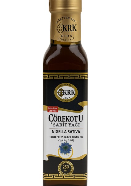 Çörek Otu Yağı 250 ml - Soğuk Sıkım, Saf, Bitkisel Yağ