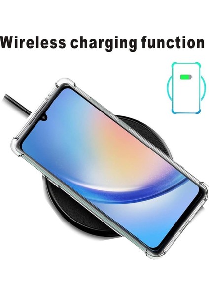 Samsung Galaxy A35 Uyumlu Darbe Önleyici Sararmaya Dayanıklı Airbag Korumalı Ultra Slim Tpu Şeffaf Silikon Kılıf indirimleri
