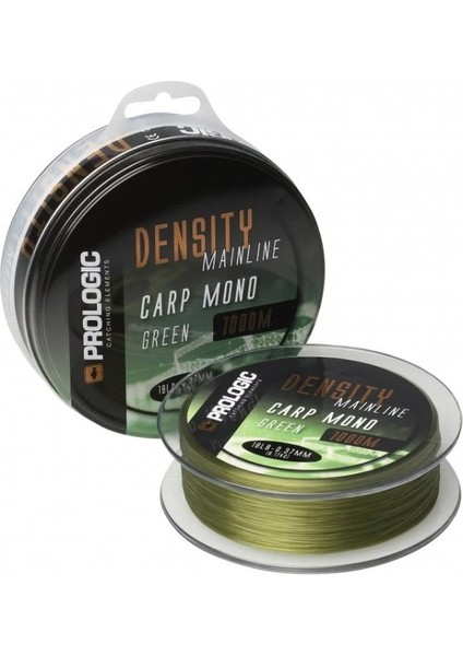 Density Mono Carp 1000M Green 0.37MM