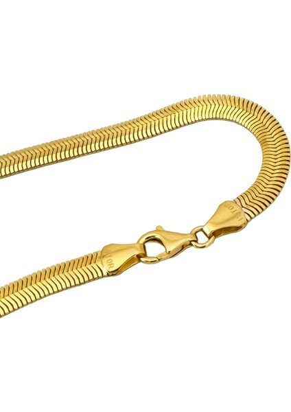 Agakulche Italyan Ezme Balık Sırtı 5,20 mm Altın Zincir fırsatları