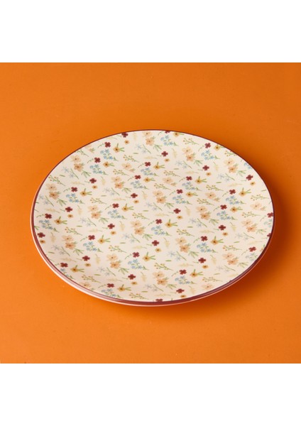 Kitchen Seramik 12 Parça Çiçekli Kahvaltı Takımı - Renkli indirimleri