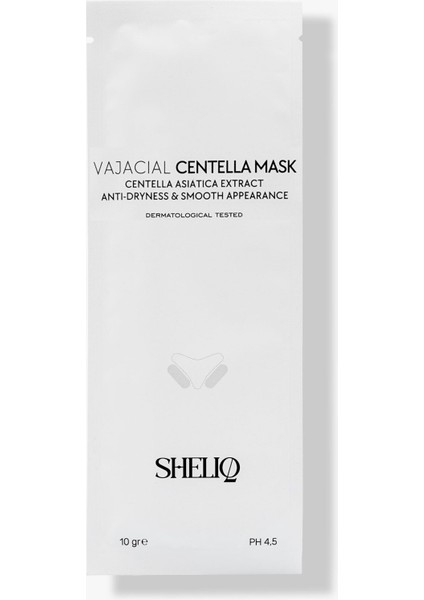 Genital Bölge Maske Beyazlatıcı Etkili Centella Etki Yan Bölge Maskesi X2 Adet
