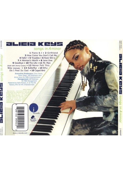 Dikkat CD Alicia Keys – Songs In A Minor fiyatları