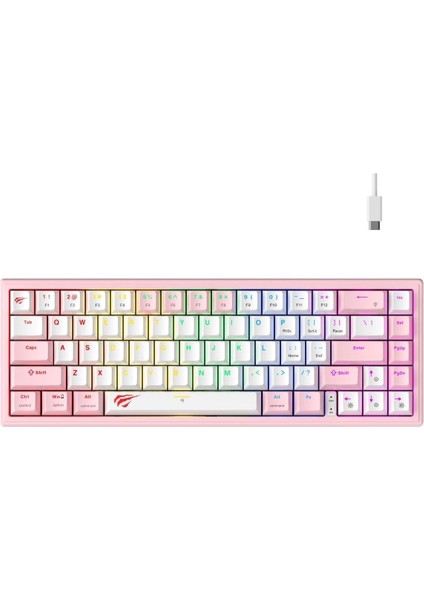 Gamenote KB874L Mekanik Red Switch Gaming %60 Klavye - Red Switch