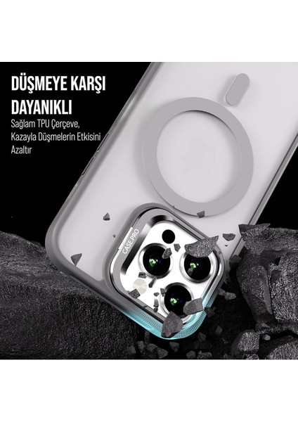 Iphone 11 Magsafe Destekli Sert Silikon Kılıf
