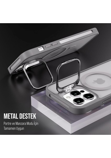Iphone 11 Magsafe Destekli Sert Silikon Kılıf