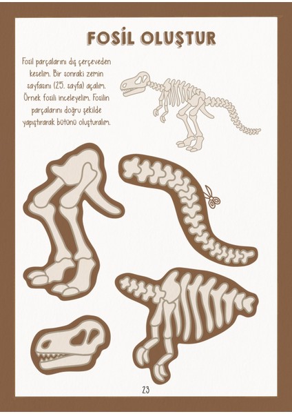Aktivitekitabım: Dinozorlar