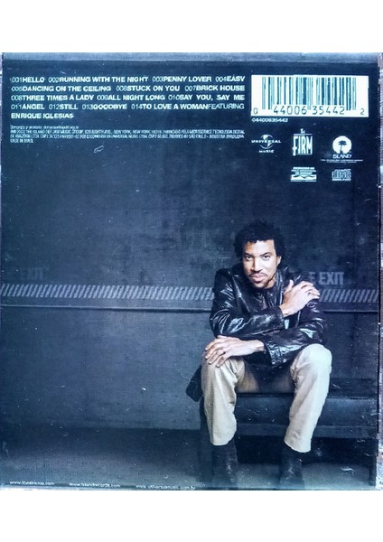 Dikkat CD Lionel Richie – Encore fiyatları