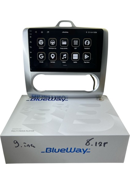 Ford Focus 2 Dijital Blueway 8-128 Tam Profesyonel Oem Multimedia fiyatları