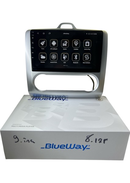 Ford Focus 2 Dijital Blueway 8-128 Tam Profesyonel Oem Multimedia fırsatları
