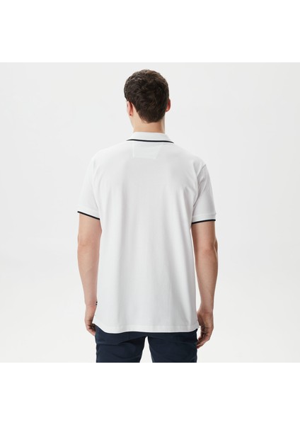 Erkek Beyaz Classic Fit Polo fiyatları